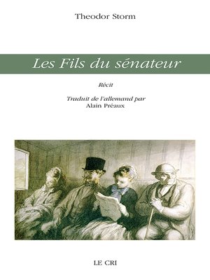 cover image of Les fils du sénateur